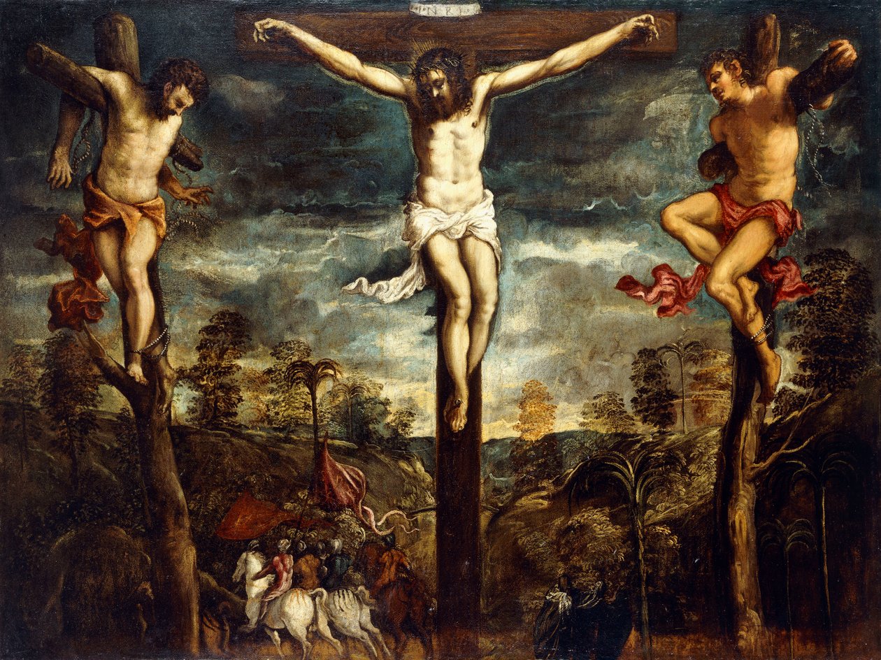 De kruisiging door Jacopo Robusti Tintoretto