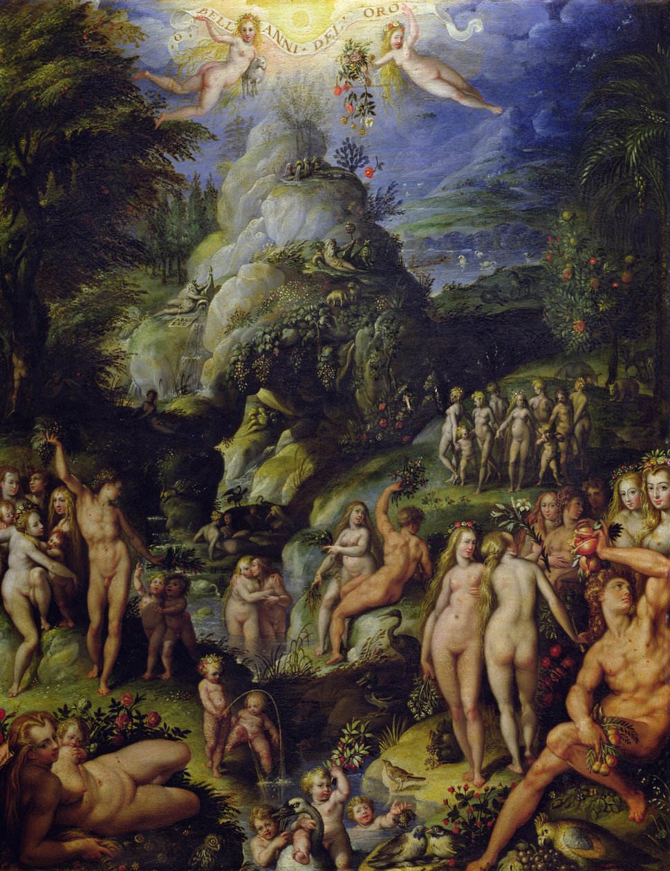 De Gouden Eeuw, c.1565 door Jacopo Zucchi