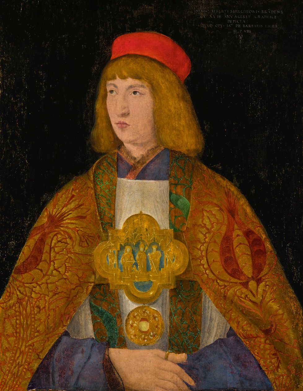 Albrecht of Brandenburg door Jacopo de