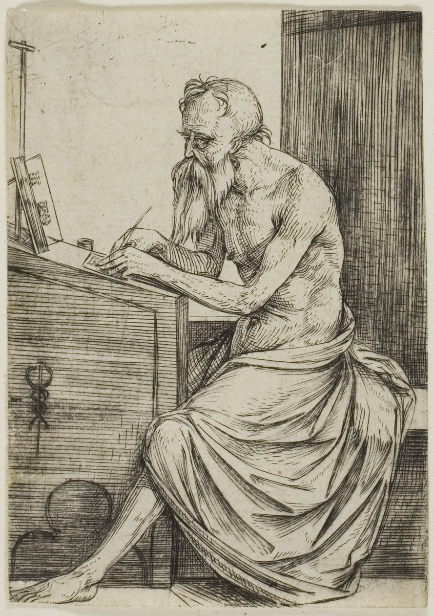 St. Jerome door Jacopo de
