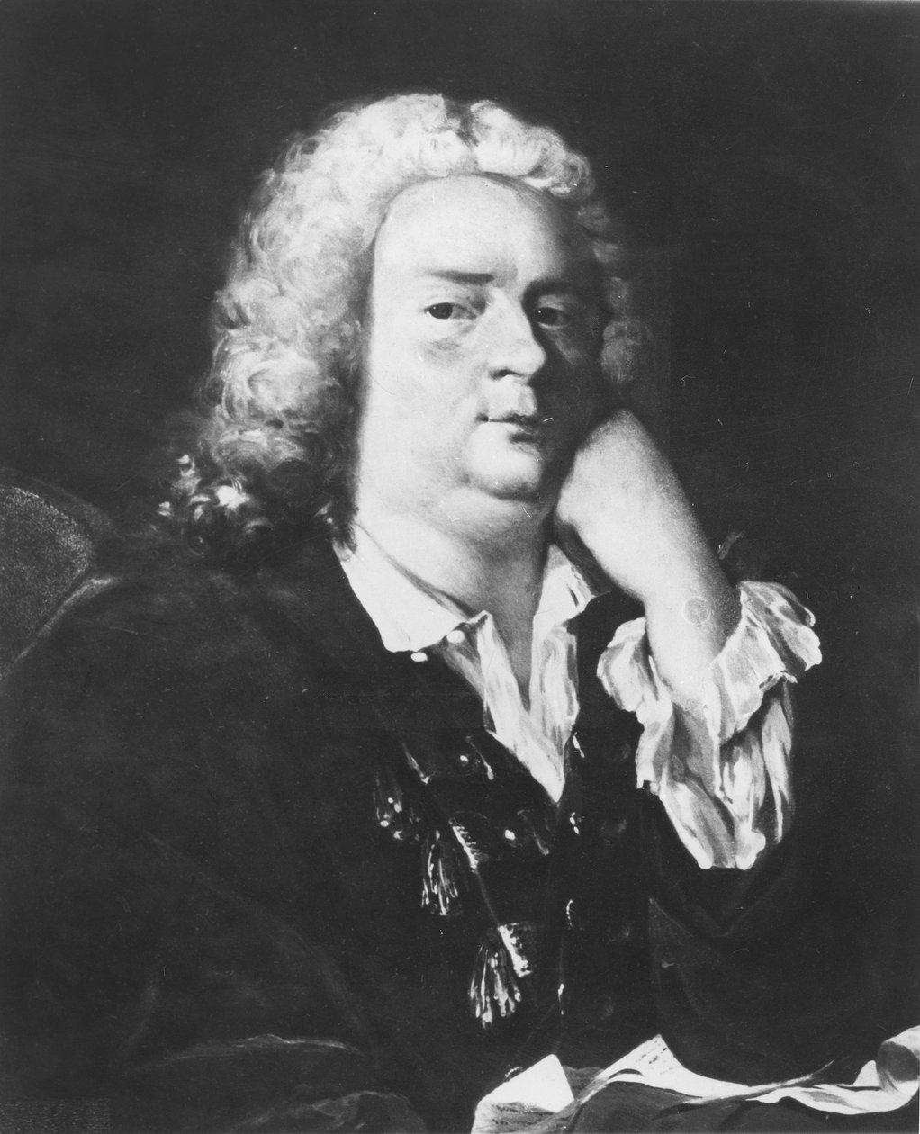 Jean-Baptiste Rousseau door Jacques Andre Joseph Camelot Aved