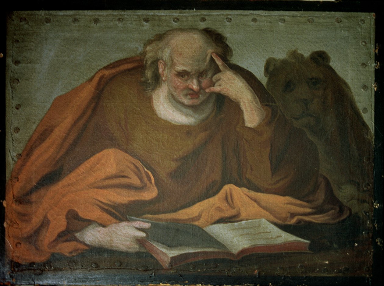 Sint Marcus de Evangelist, 1588 door Jacques II de Gheyn