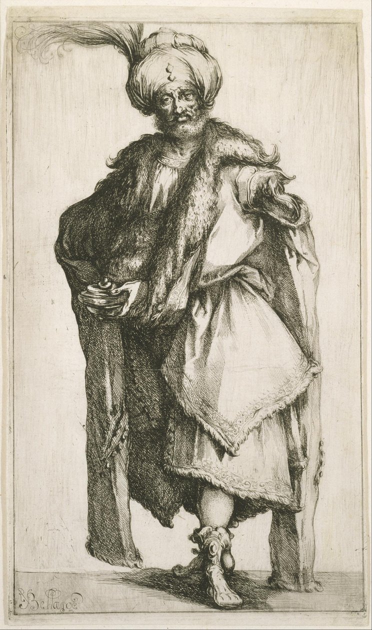 Caspar door Jacques Bellange