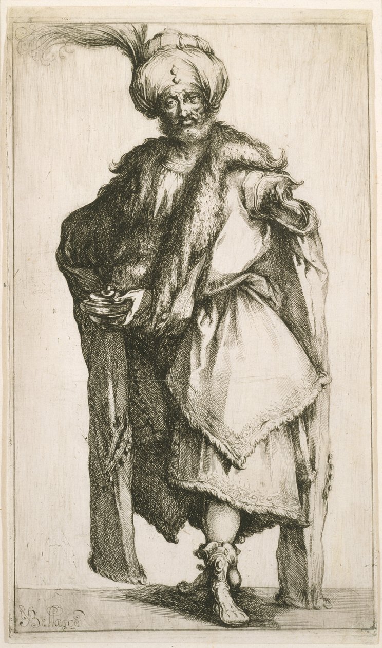 Caspar (ets) door Jacques Bellange