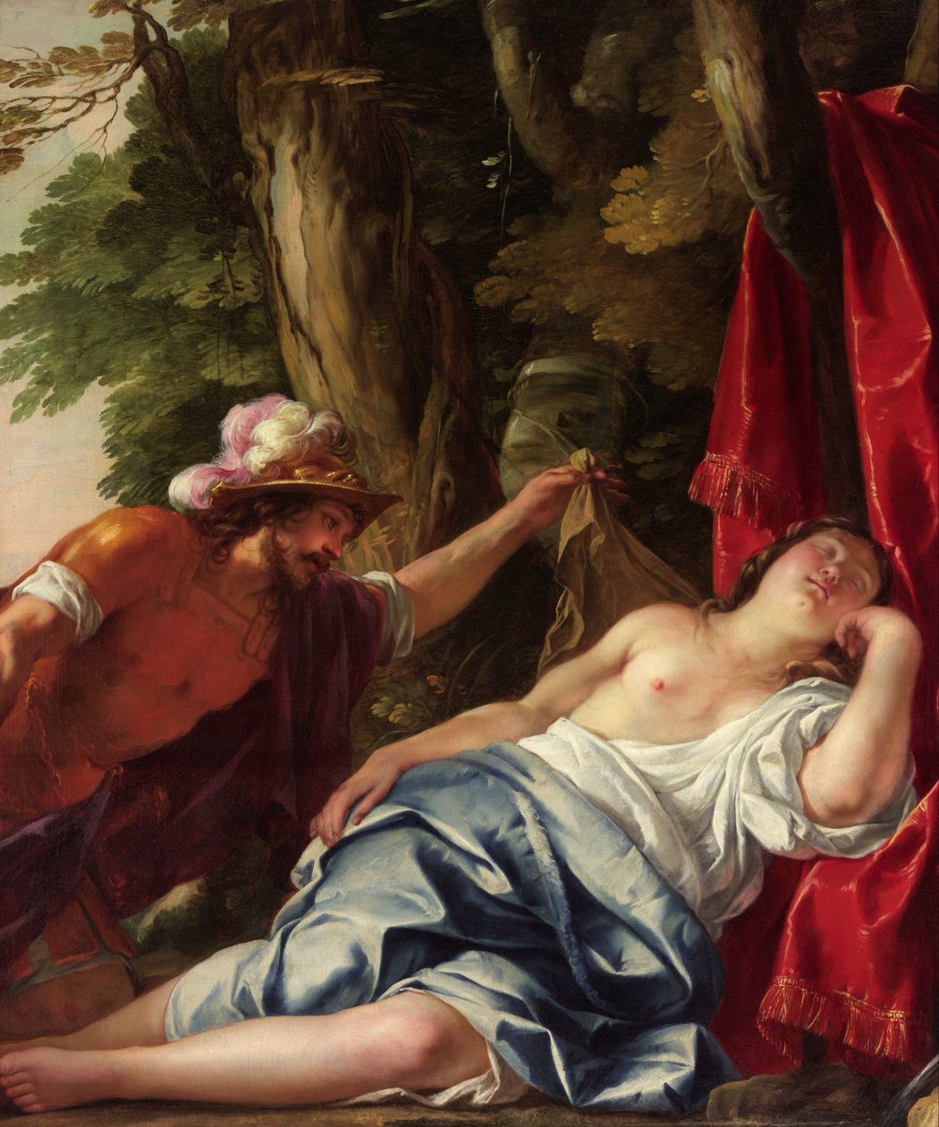 Mars en de heilige maagd door Jacques Blanchard