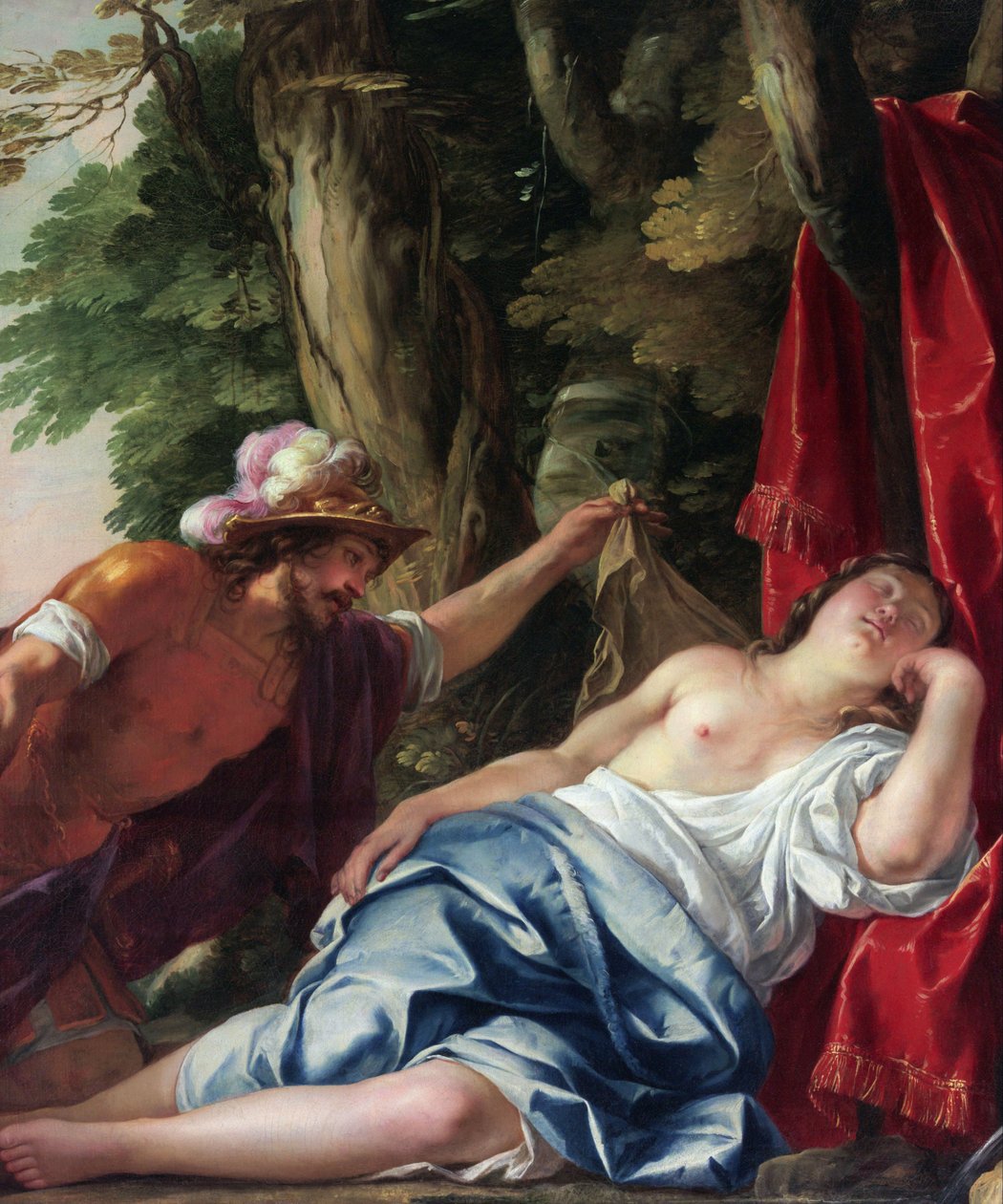Mars en de maagd door Jacques Blanchard