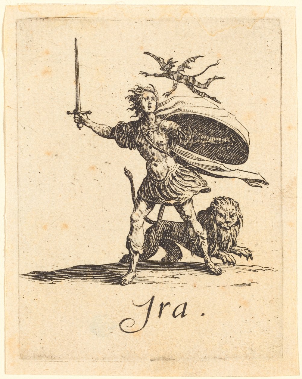 Woede door Jacques Callot