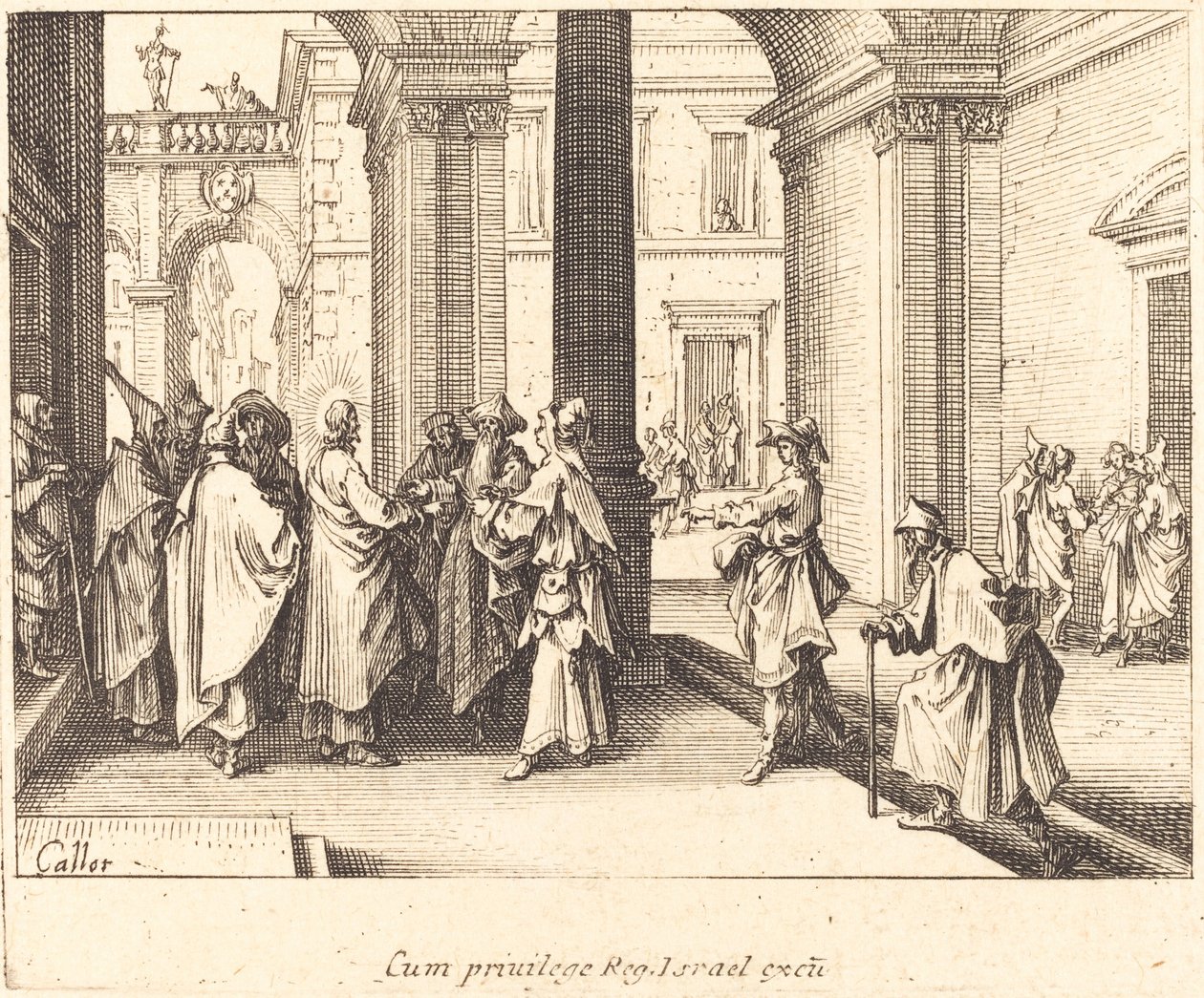 Caesars Munt door Jacques Callot