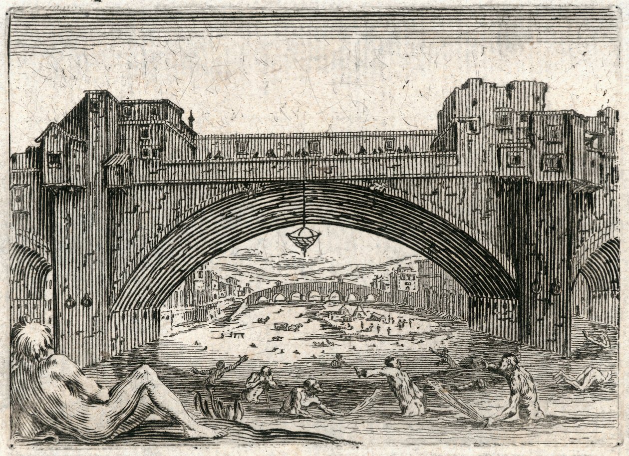 Caprices van verschillende figuren door Jacques Callot