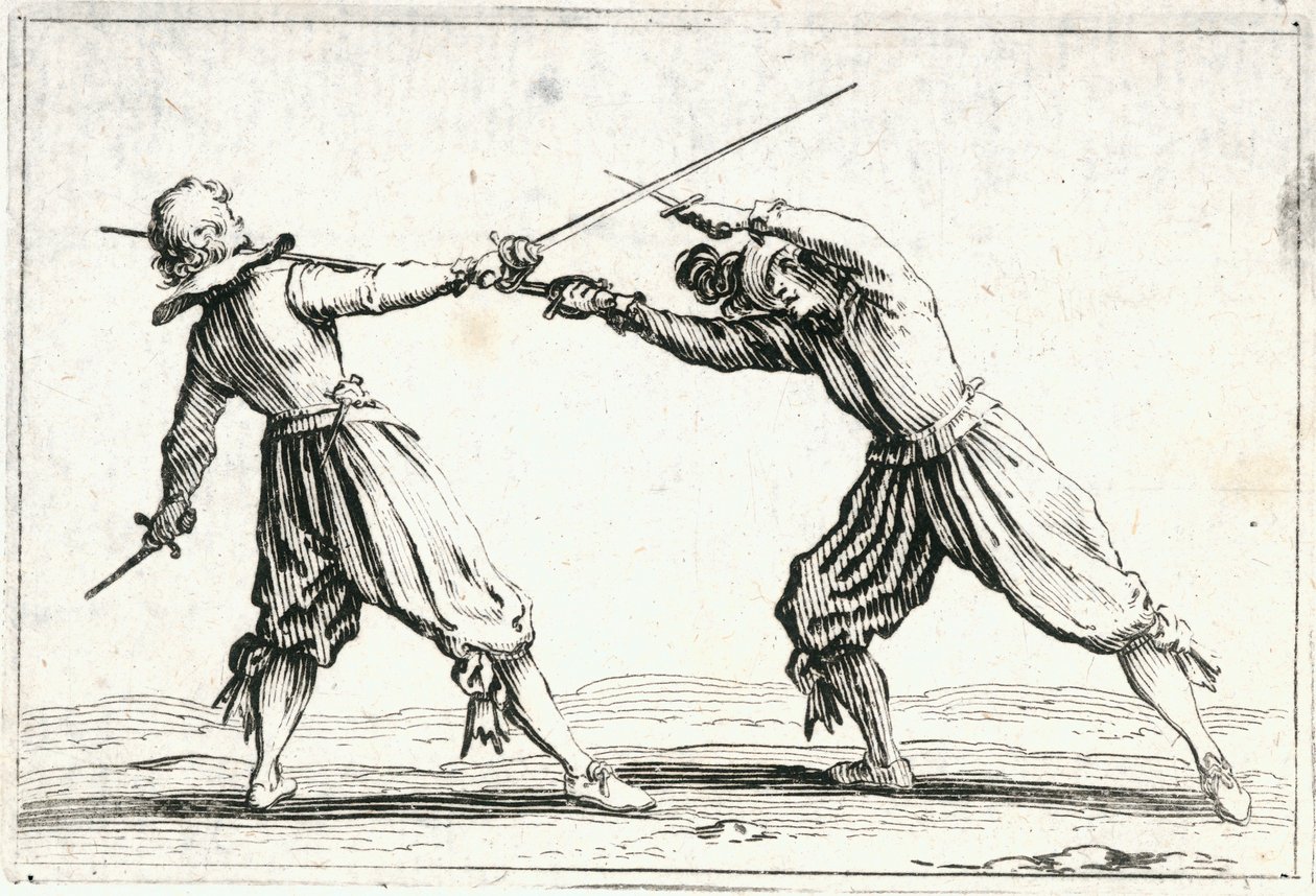 Caprices van verschillende figuren door Jacques Callot