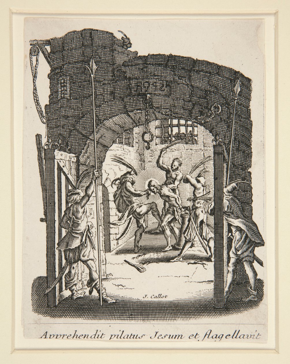 Kopie na Le Couronnement d door Jacques Callot