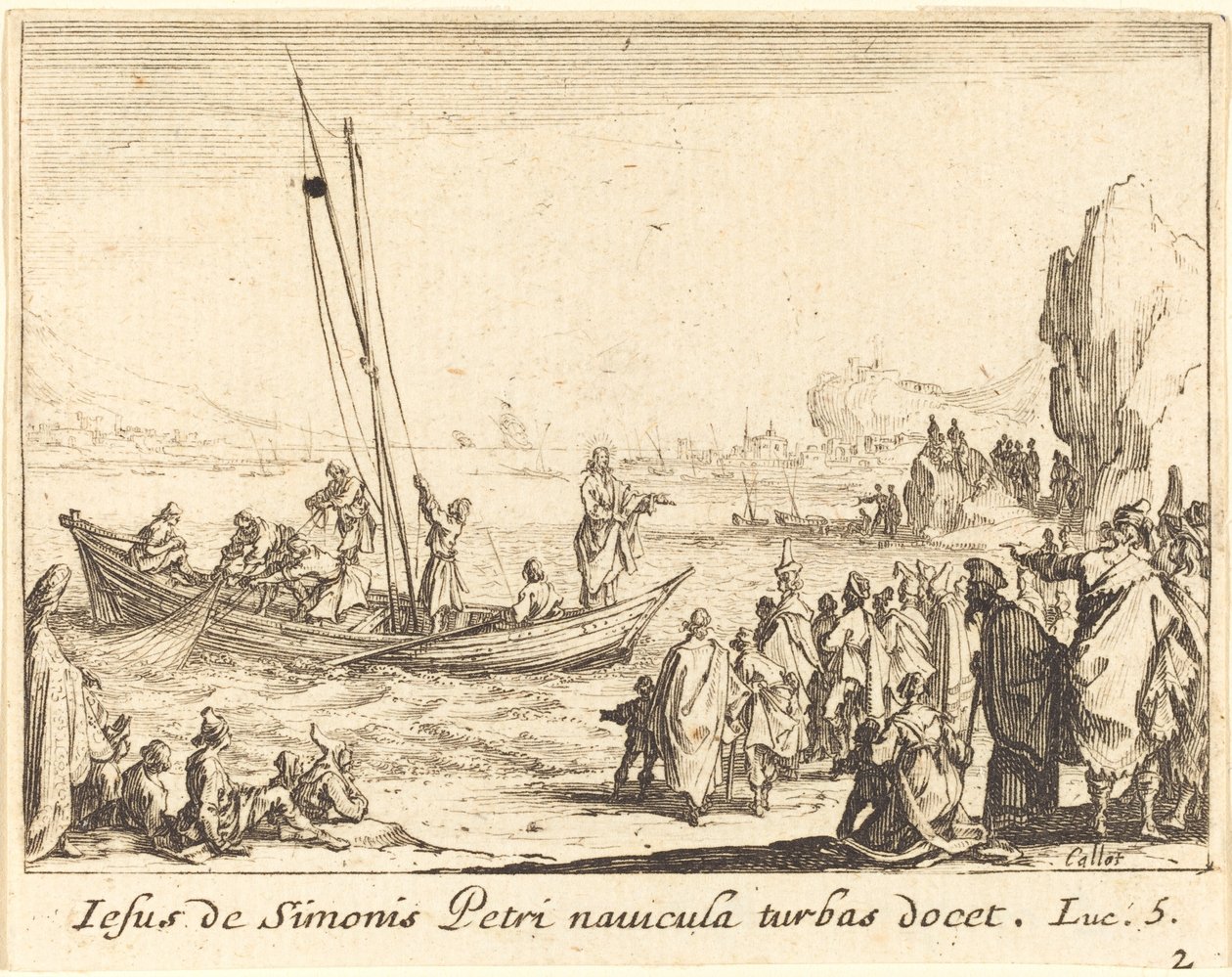 Vissers van Mensen door Jacques Callot