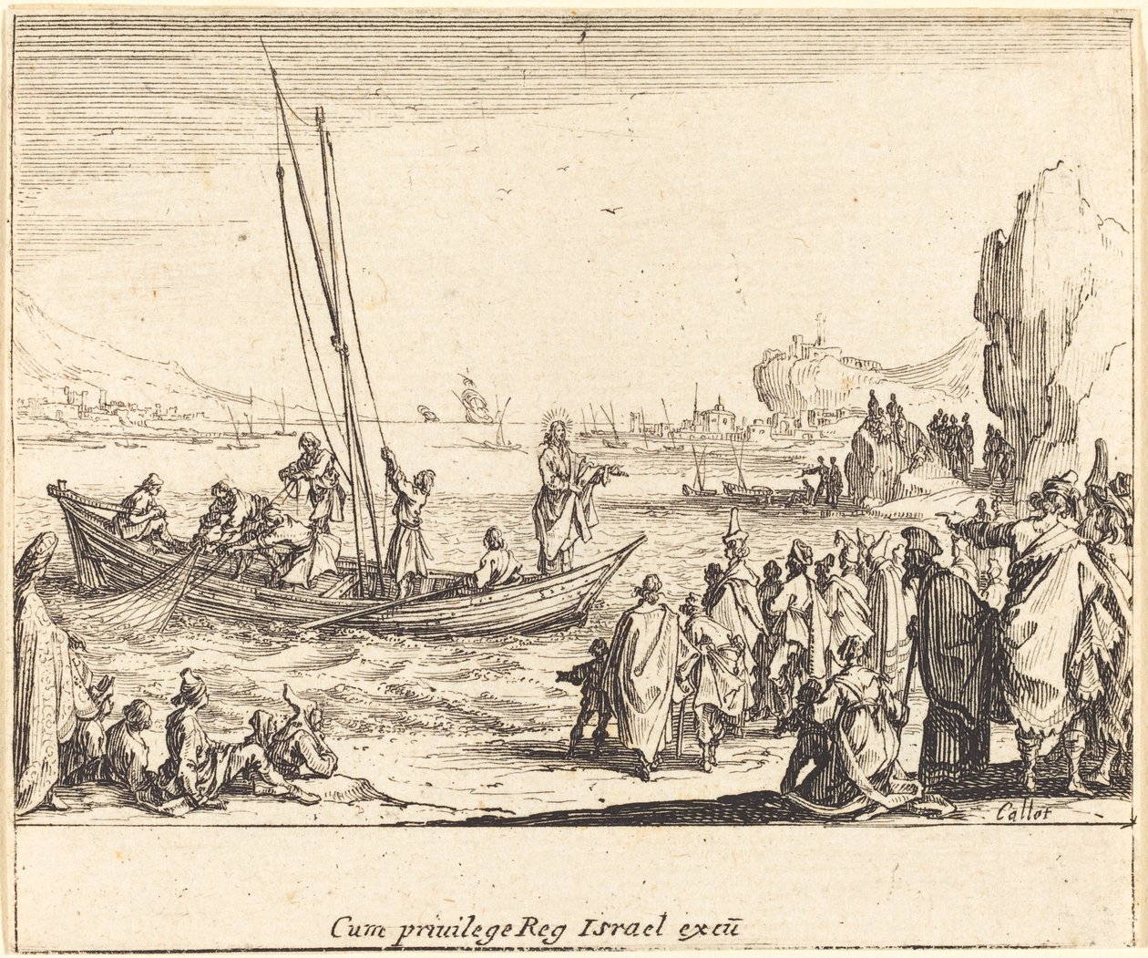 Vissers van mensen door Jacques Callot