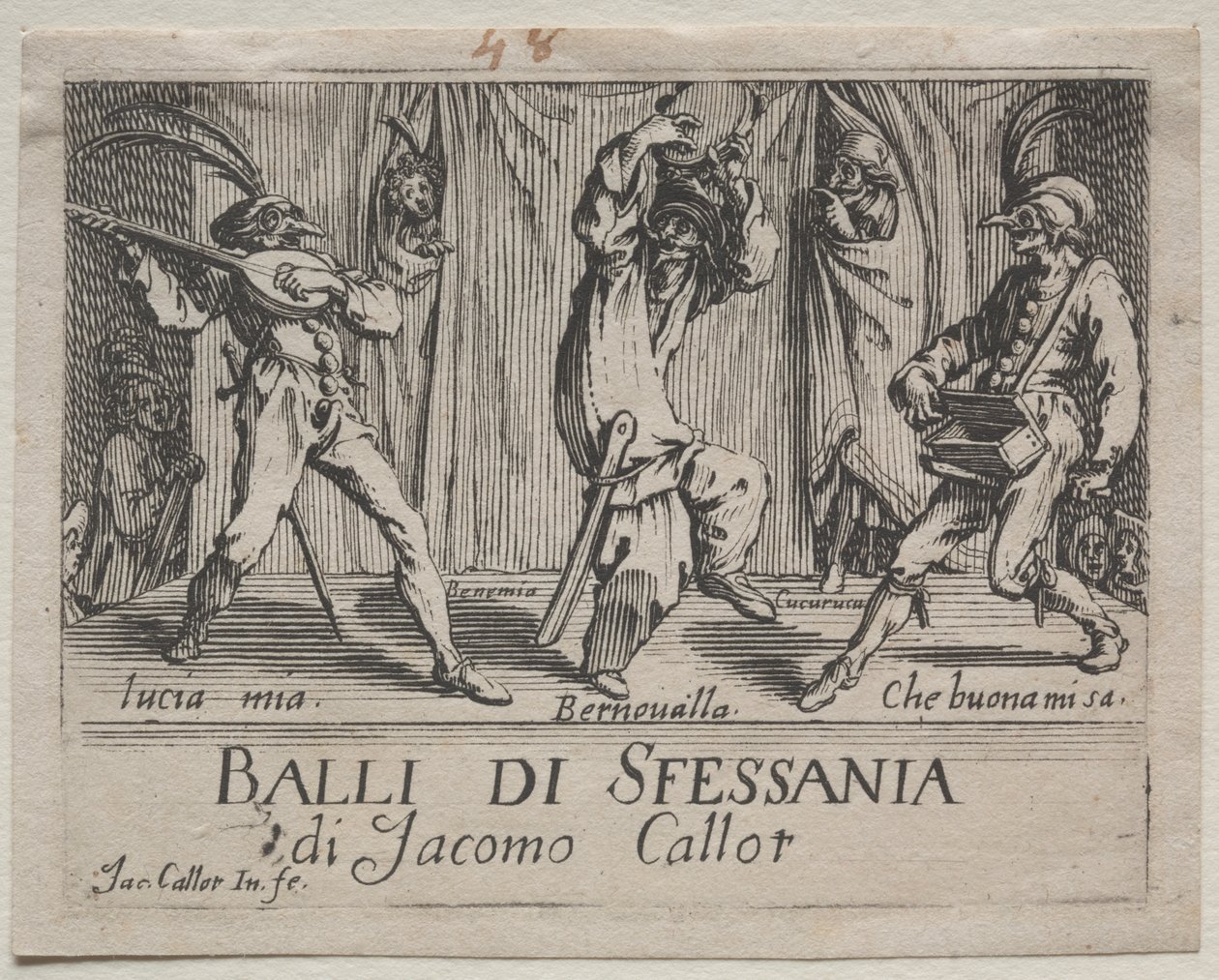Frontispice door Jacques Callot