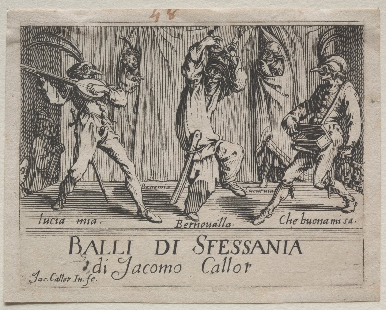 Frontispice door Jacques Callot