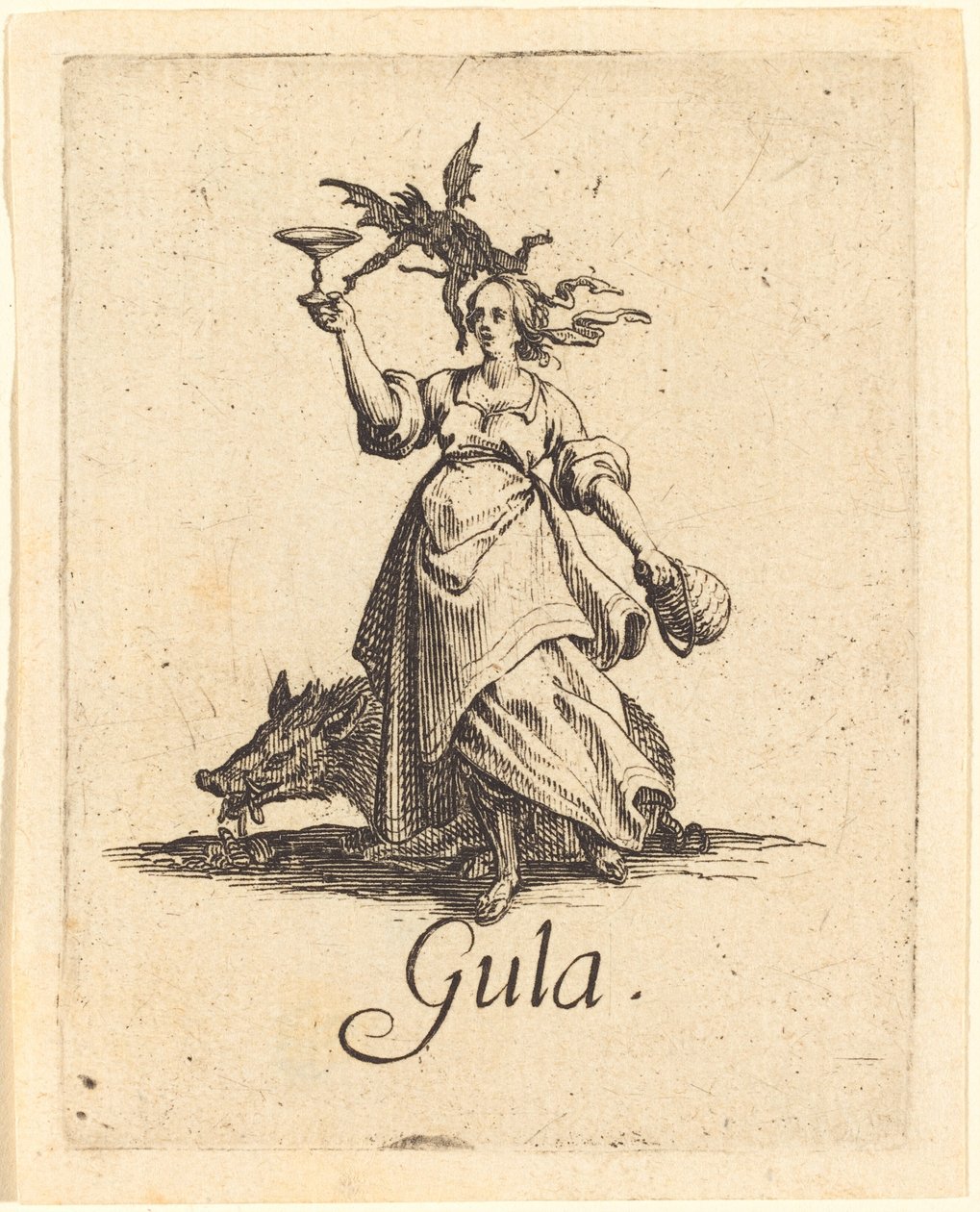 Vraatzucht, waarschijnlijk na 1621 door Jacques Callot