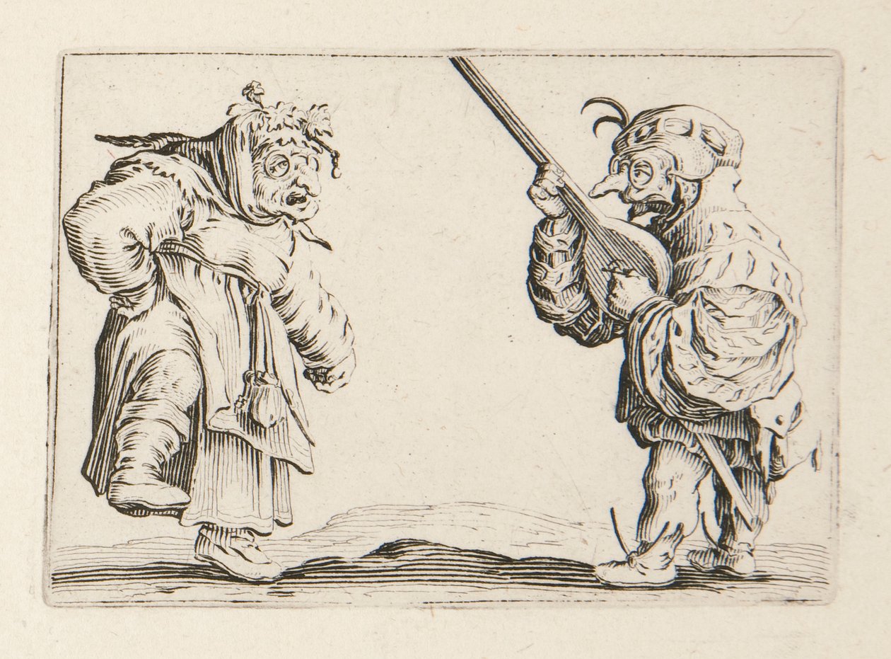 Les Caprices, set van 50 door Jacques Callot