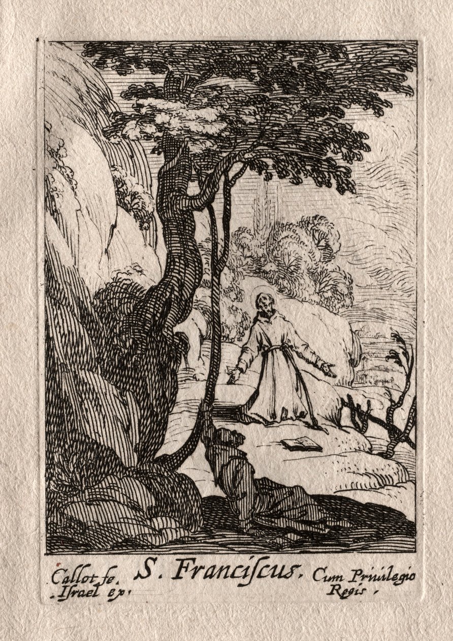 Les Penitents: St. François door Jacques Callot