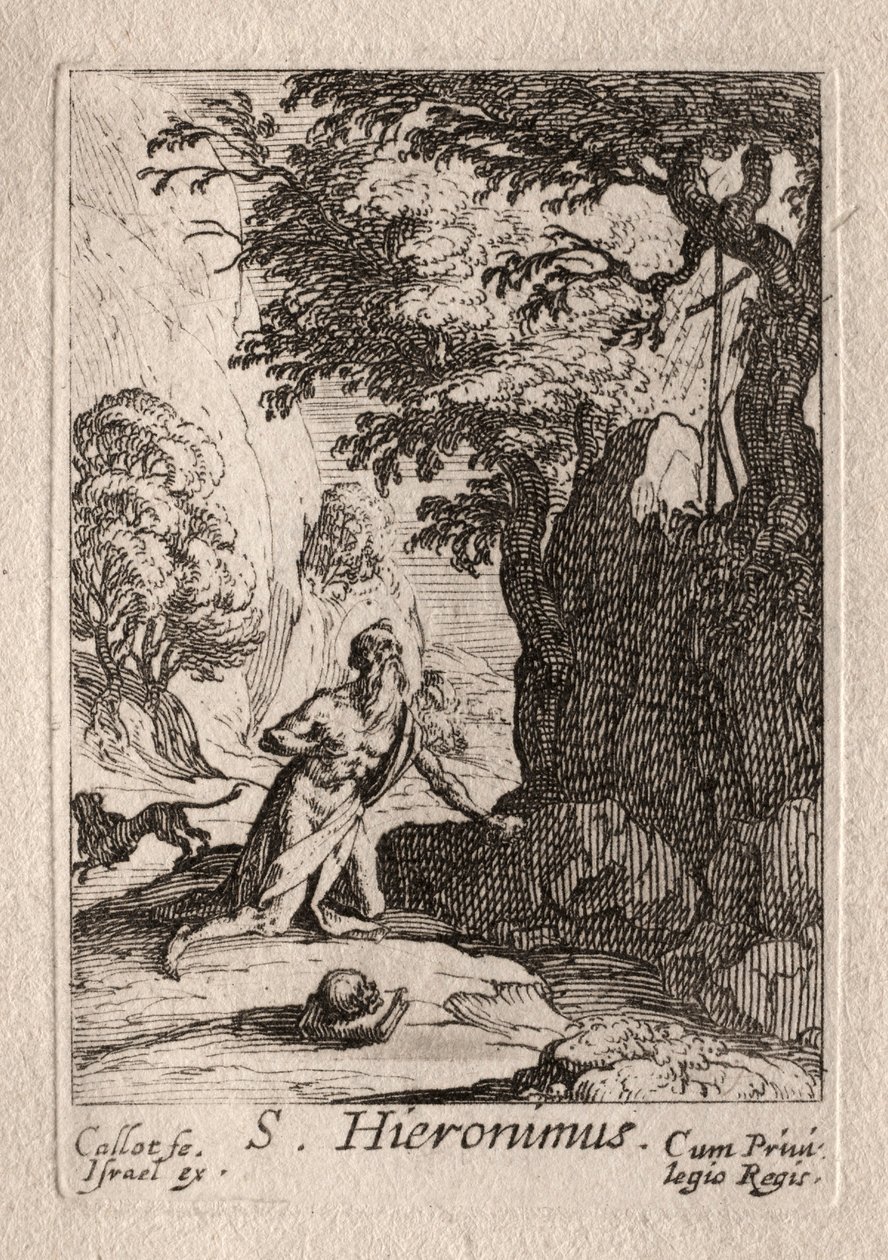 De Boetelingen: St. Jeroen door Jacques Callot