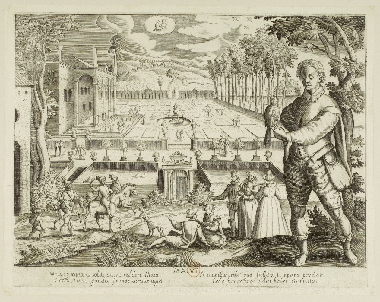 Maanden. 5, mei door Jacques Callot