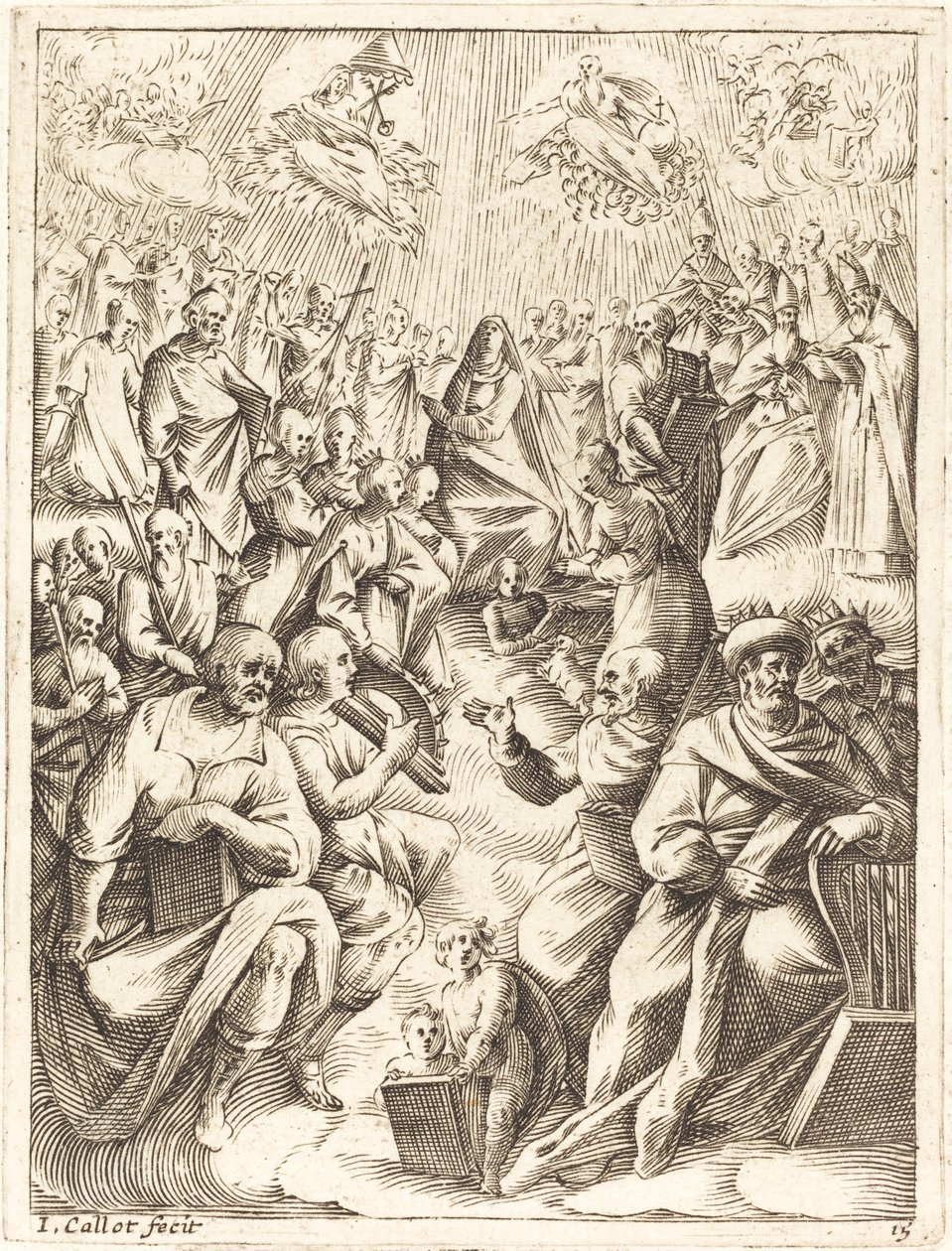 Paradijs door Jacques Callot