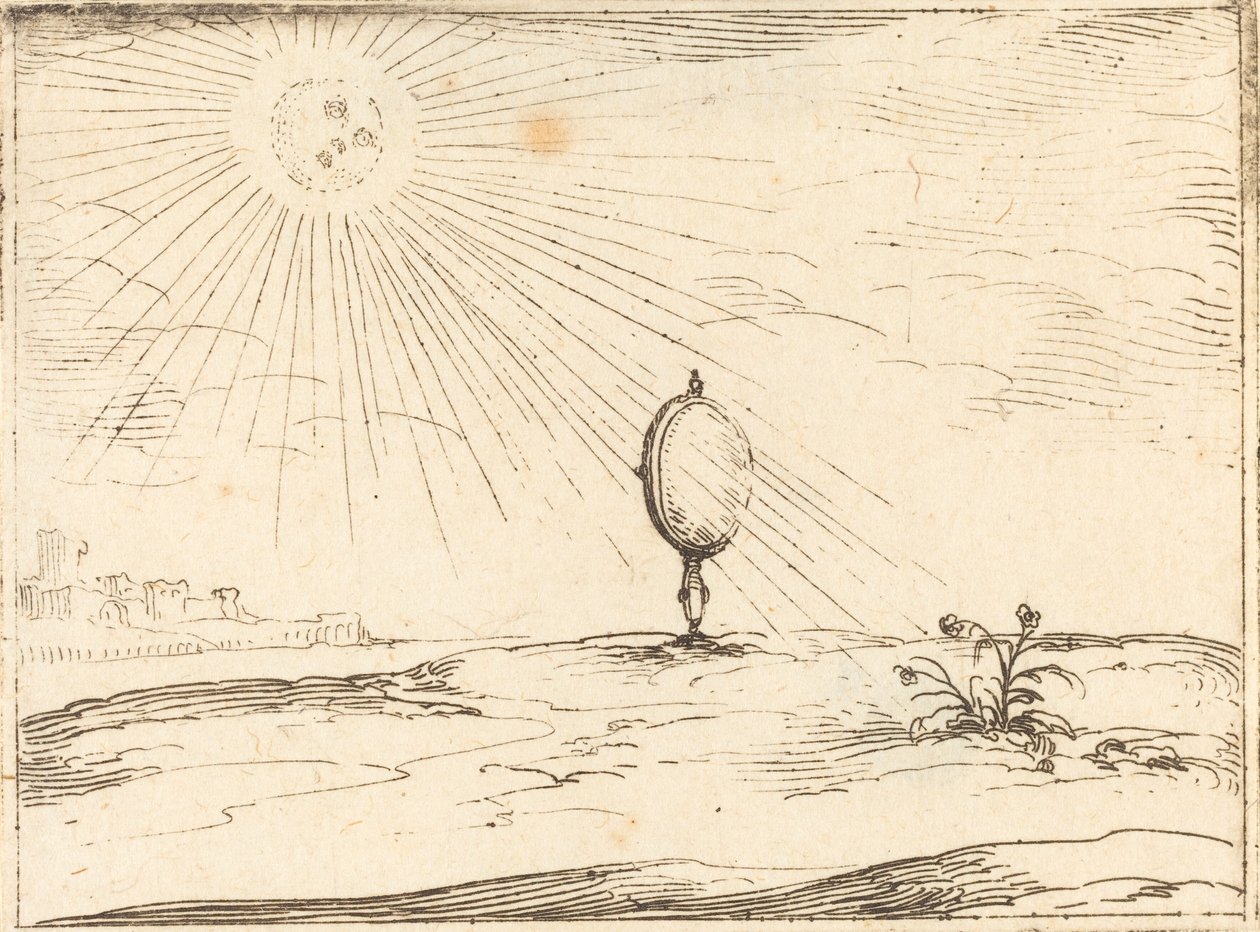 Stralen van de Zon door Jacques Callot