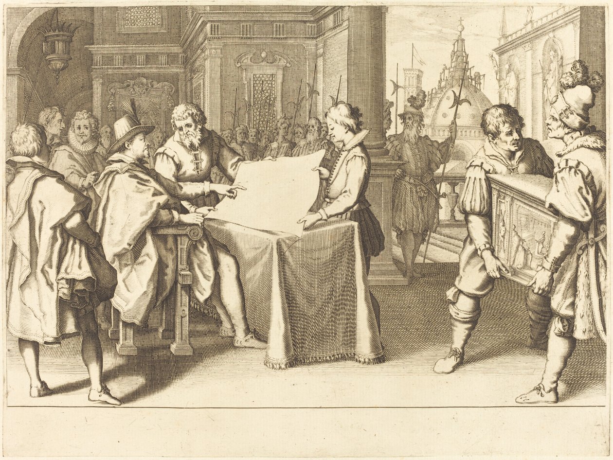 Restauratie van de Duomo, Florence door Jacques Callot