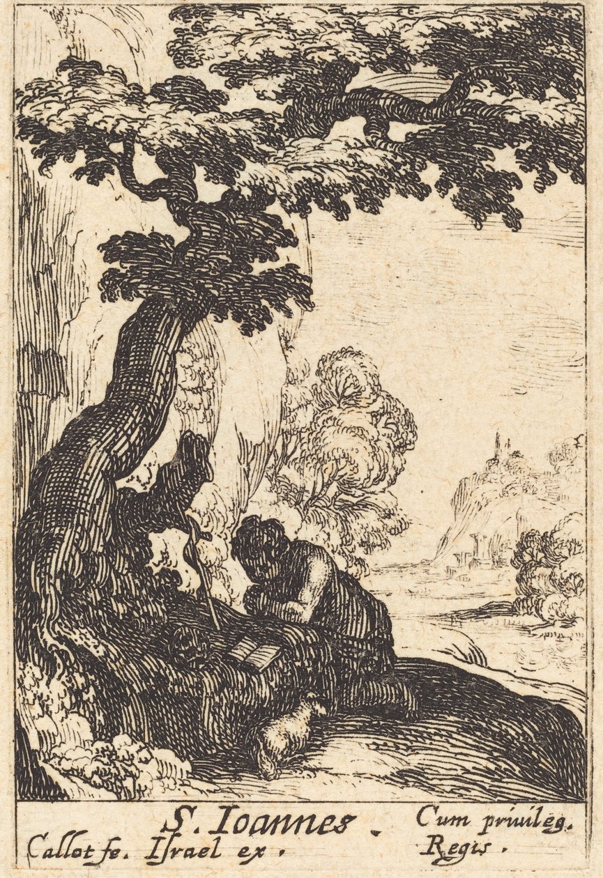 Sint Johannes de Doper door Jacques Callot