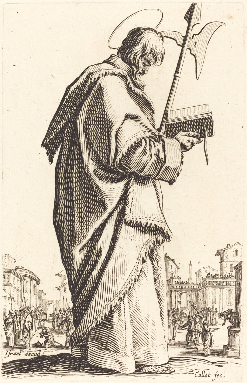 Sint Matthias door Jacques Callot