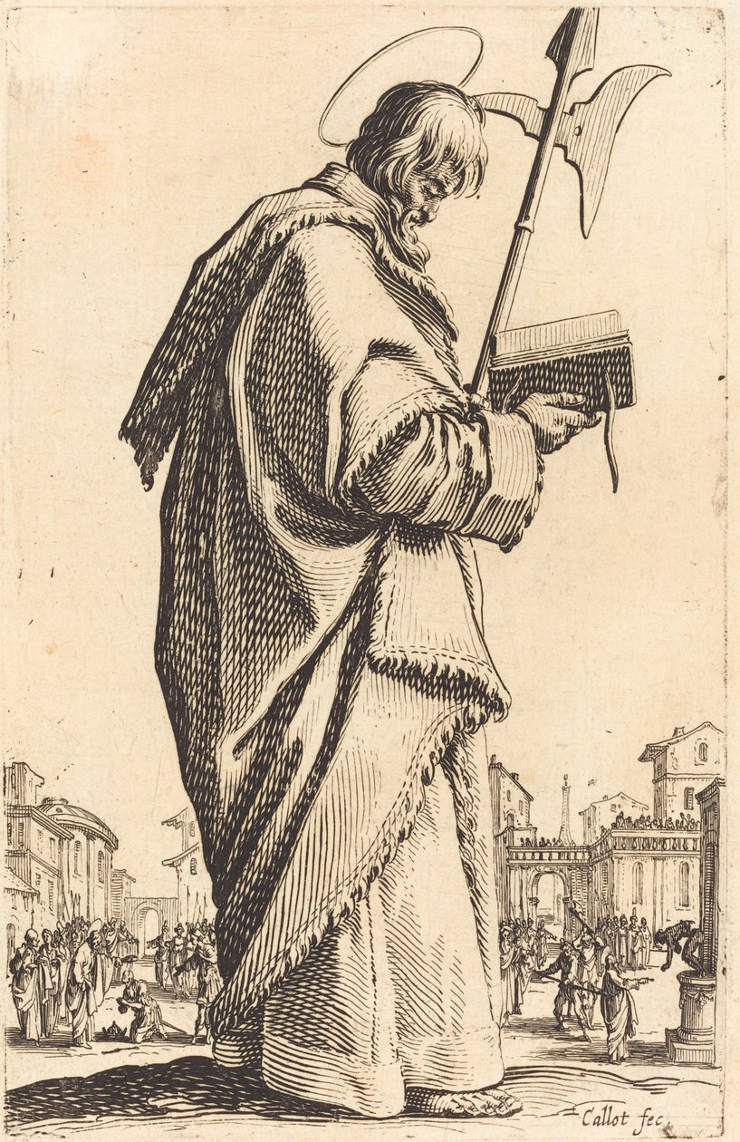 Sint Matthias door Jacques Callot