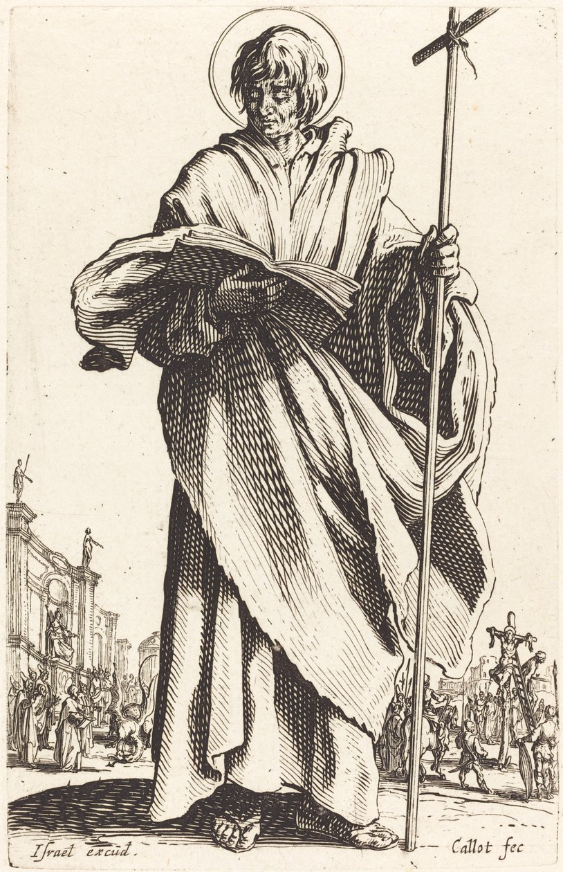 Sint Filippus door Jacques Callot