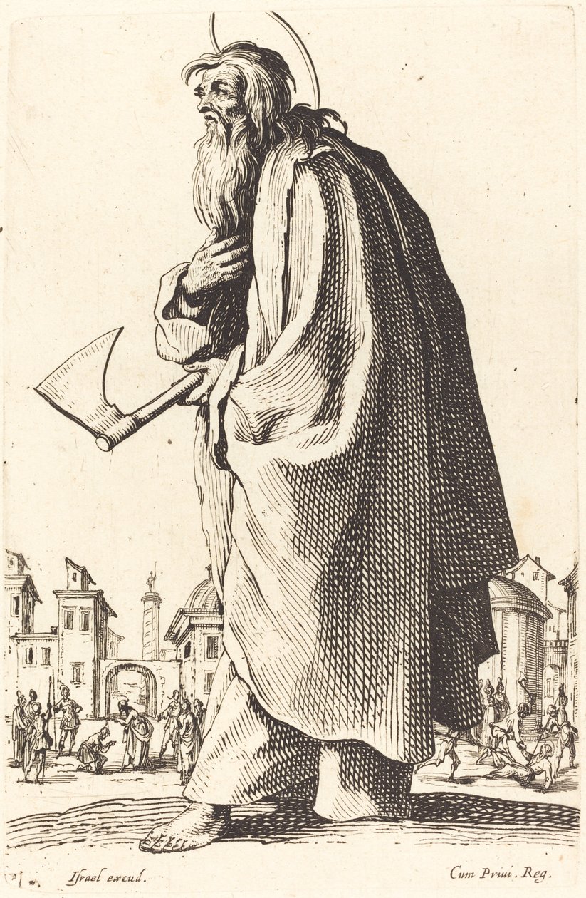 Sint Thaddeus door Jacques Callot