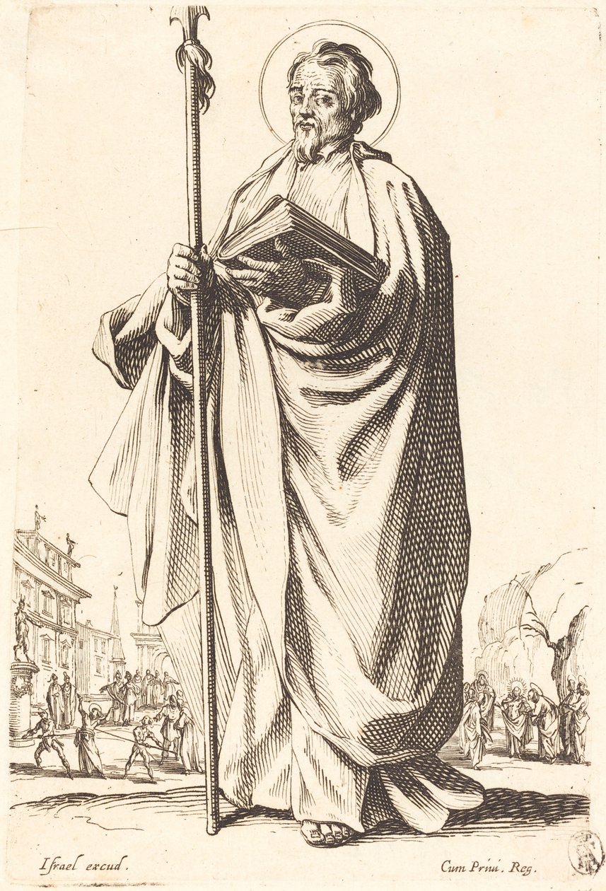 Sint Thomas door Jacques Callot