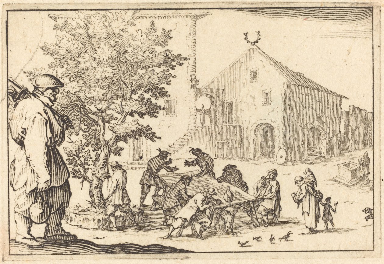 Taveerne door Jacques Callot
