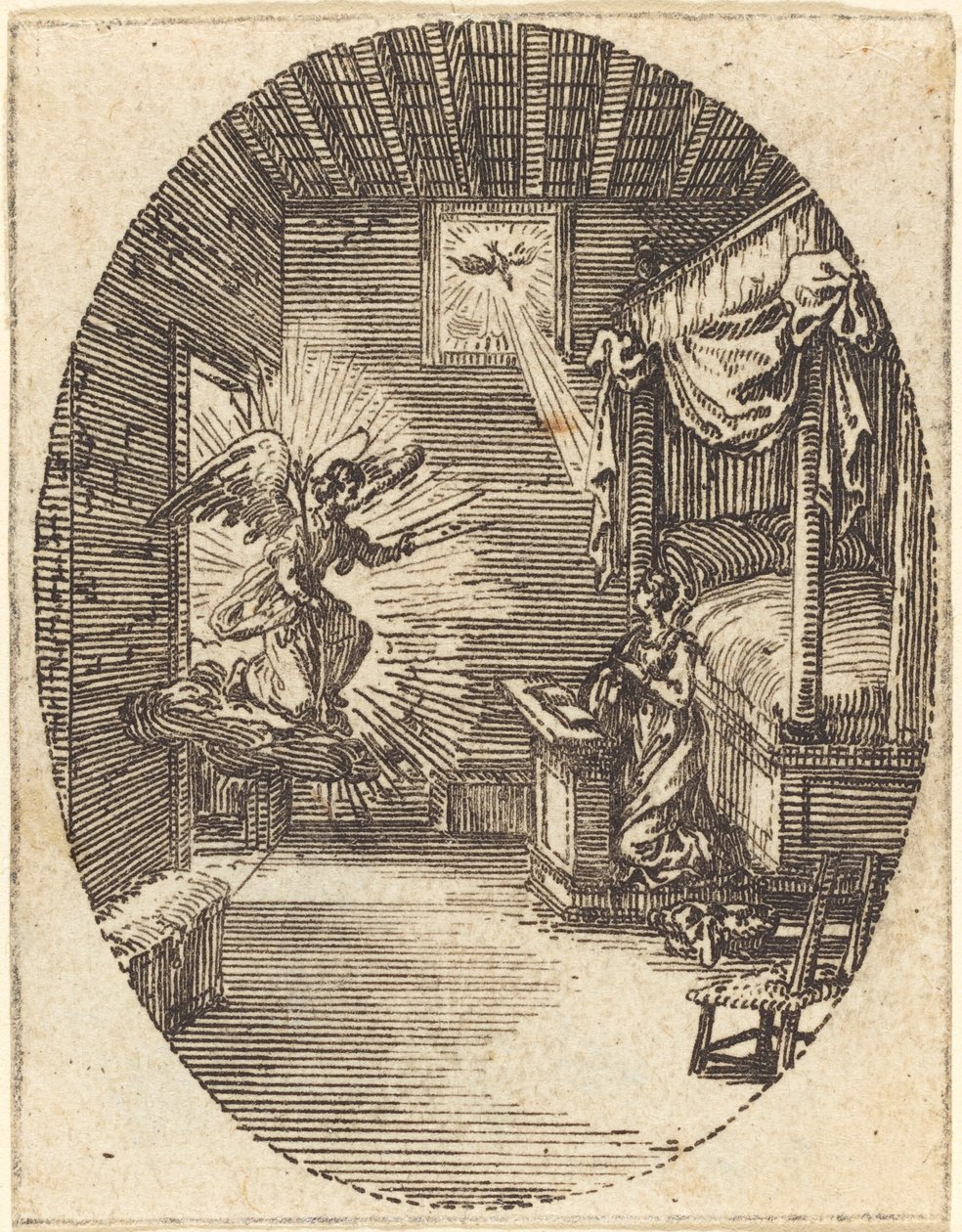 De Aankondiging door Jacques Callot