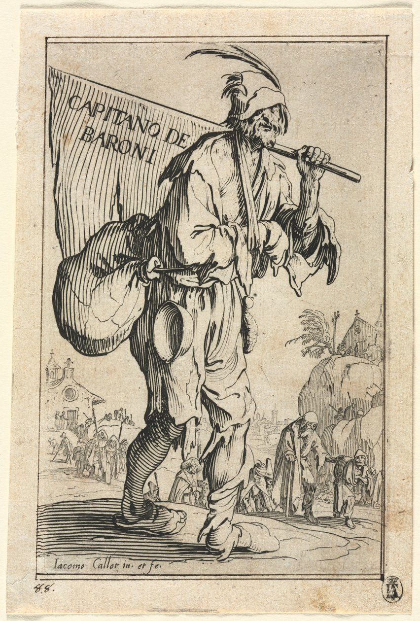 De bedelaars door Jacques Callot