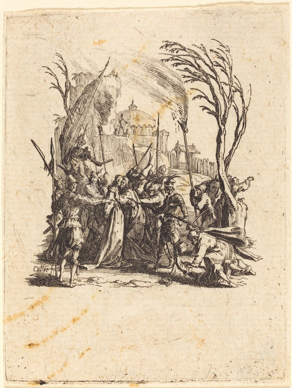 Het Verraad door Jacques Callot