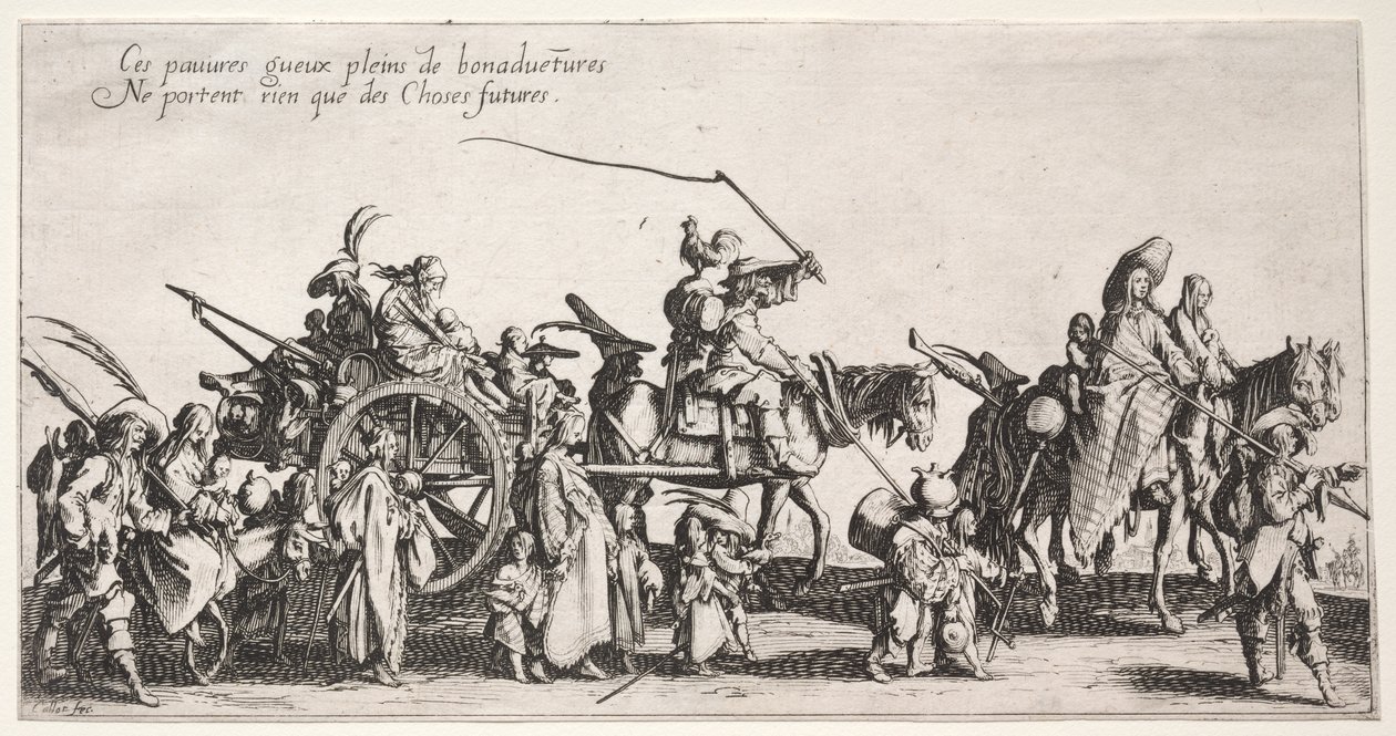 De Bohemiens door Jacques Callot
