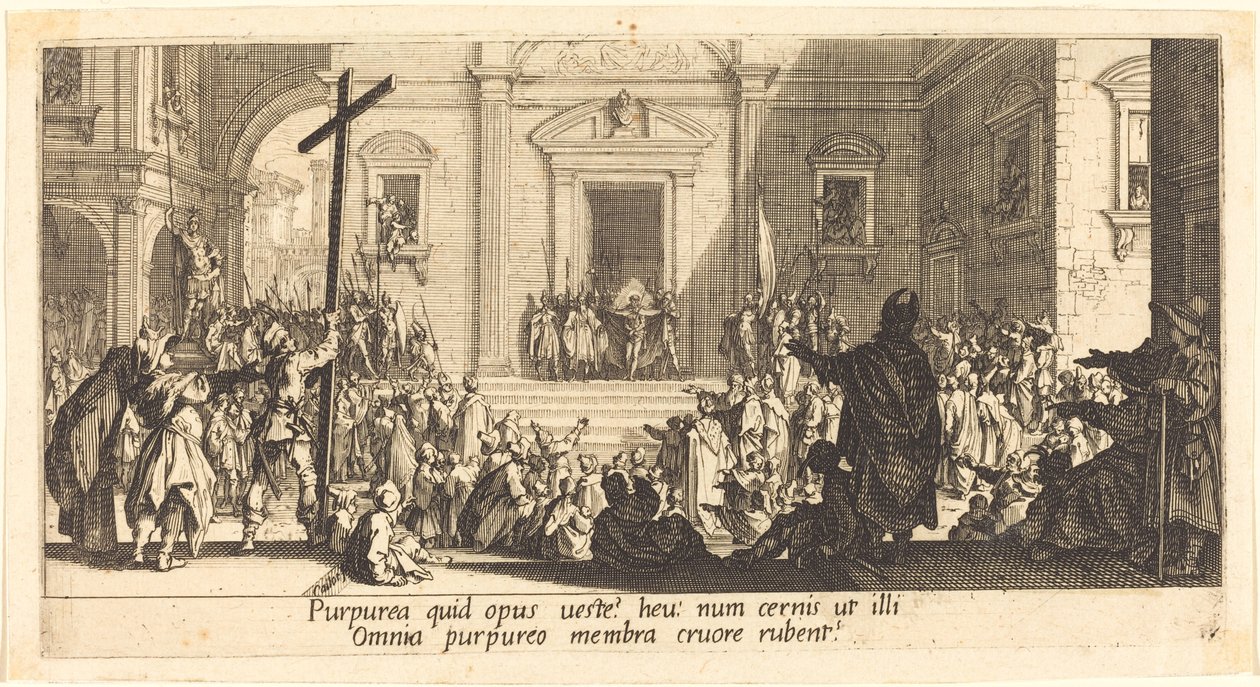 De Ecce Homo door Jacques Callot