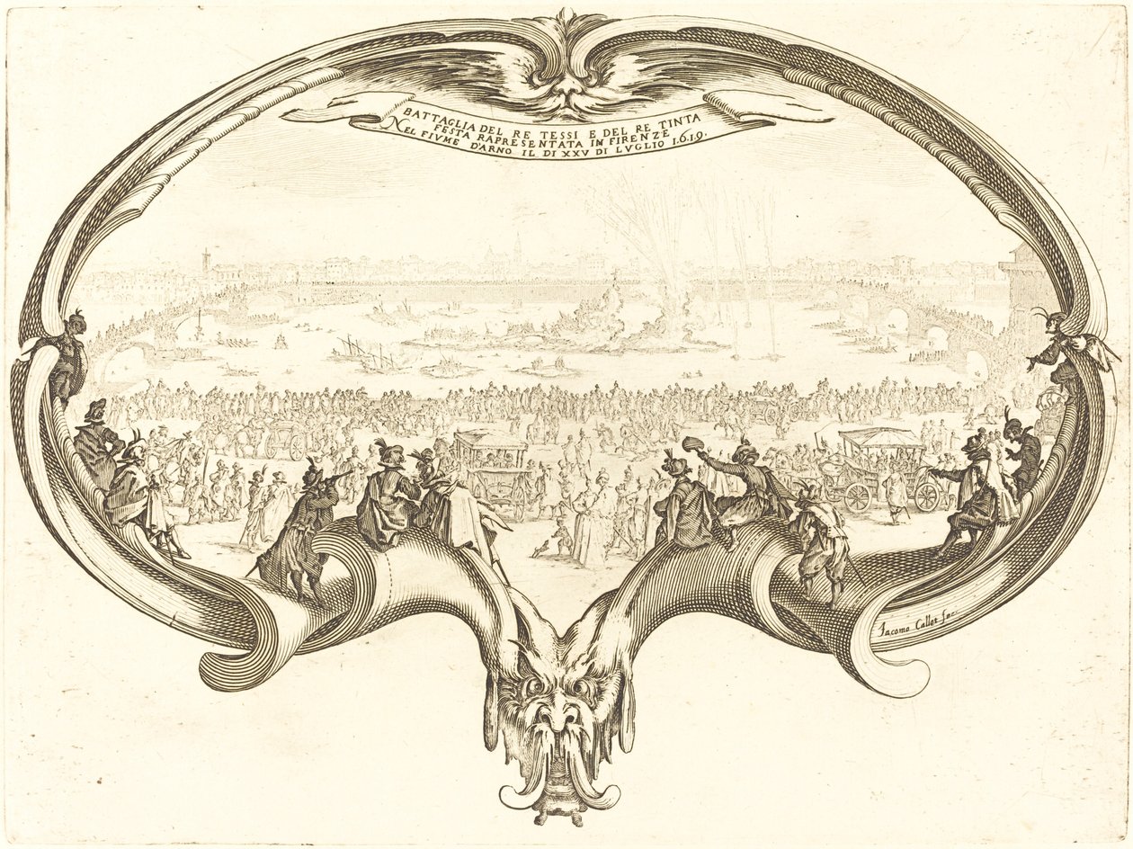 De Waaier, 1619 door Jacques Callot