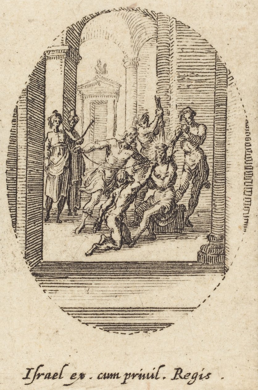 De Geseling, ca. 1631 door Jacques Callot