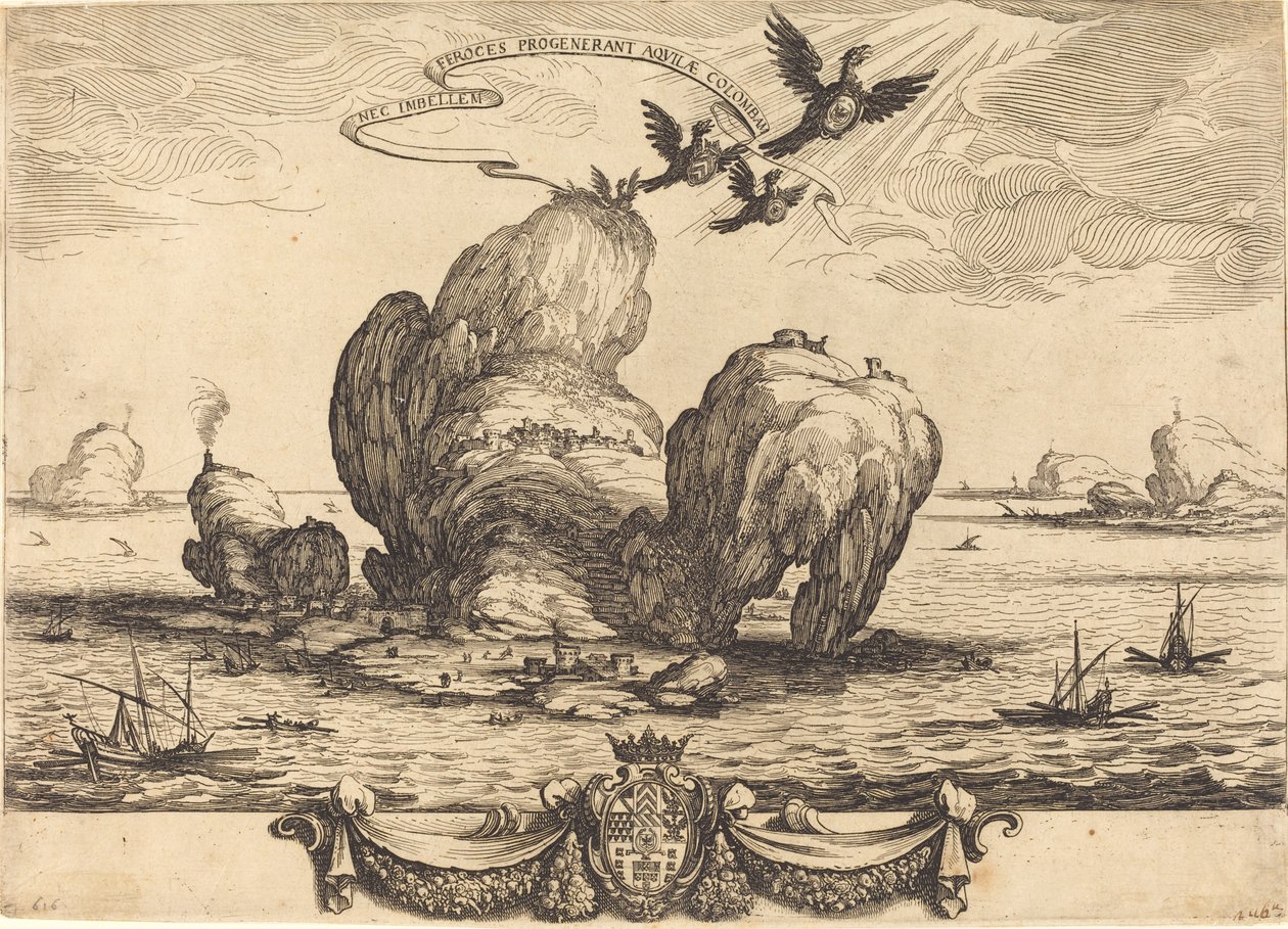 De Grote Rots door Jacques Callot