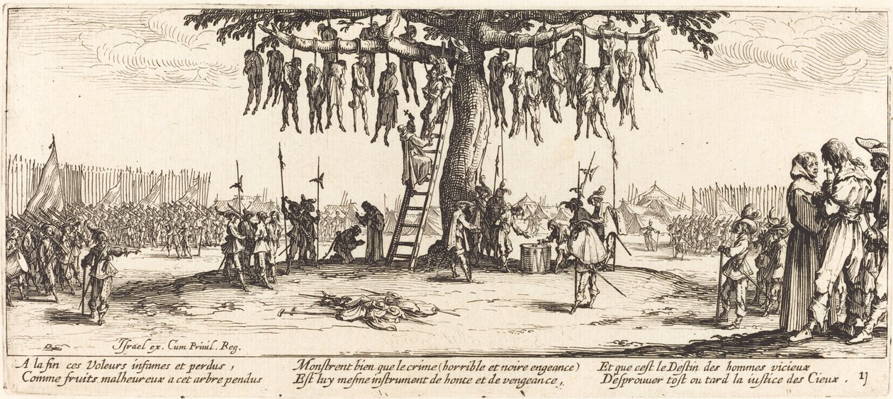 De ophanging door Jacques Callot