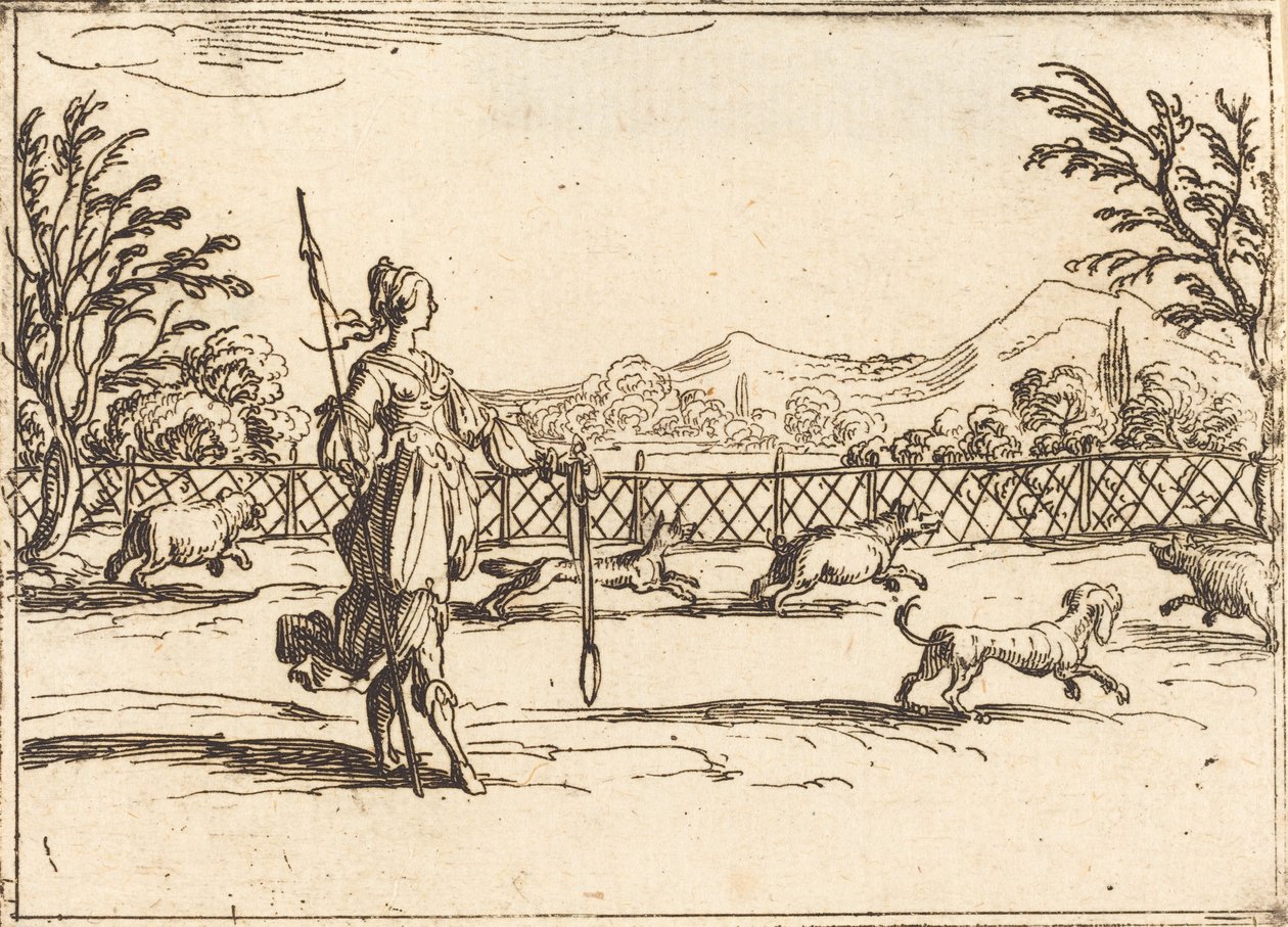 De Jageres door Jacques Callot