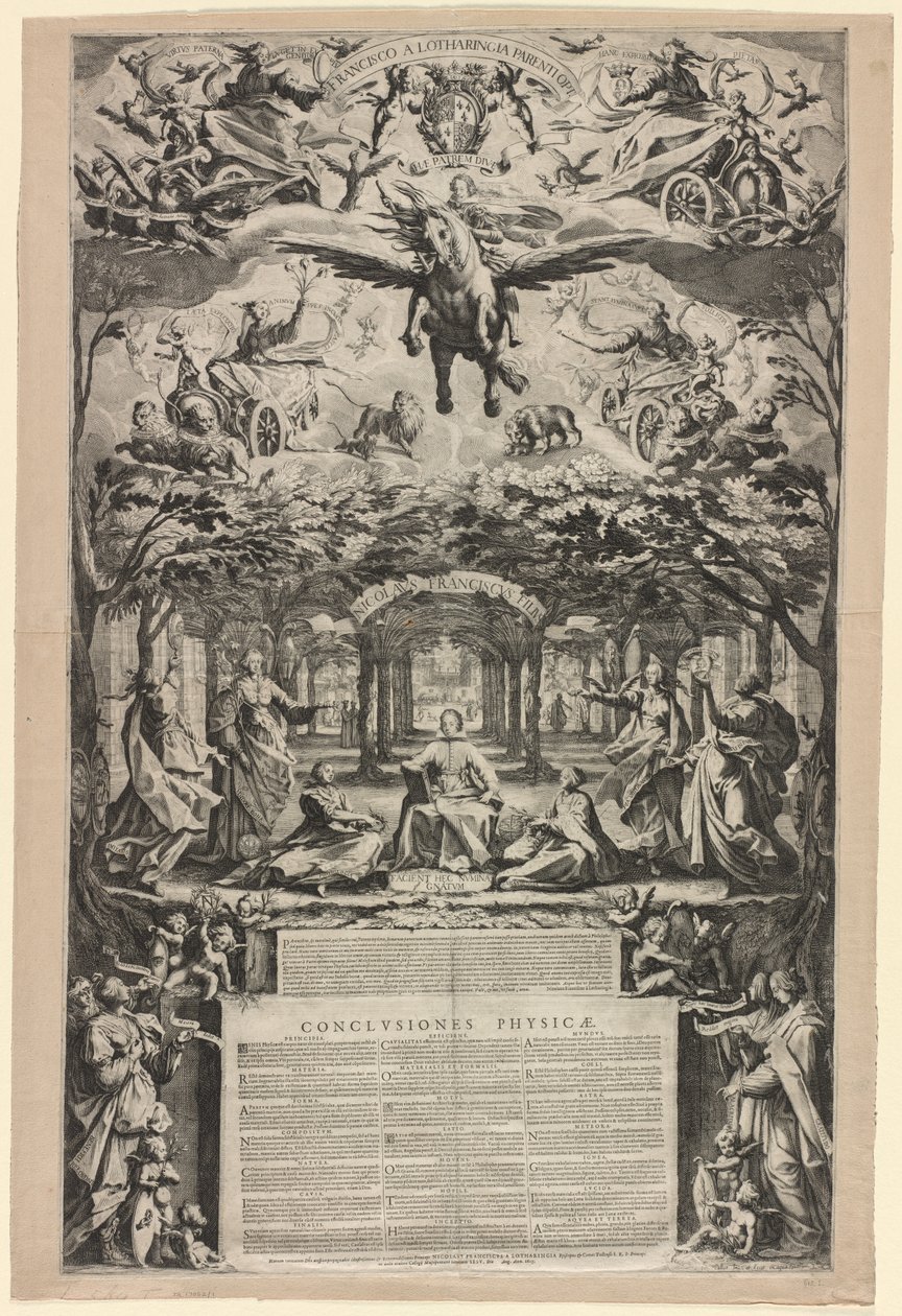 De Grote Thesis door Jacques Callot