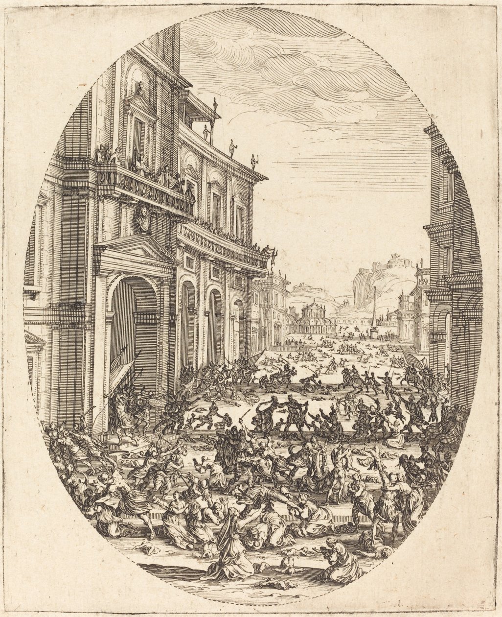 De Kindermoord door Jacques Callot