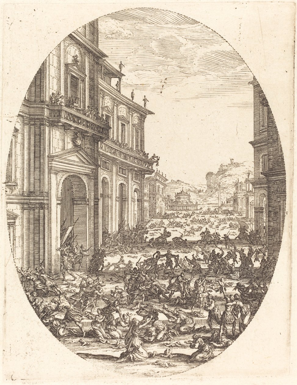 De Kindermoord door Jacques Callot