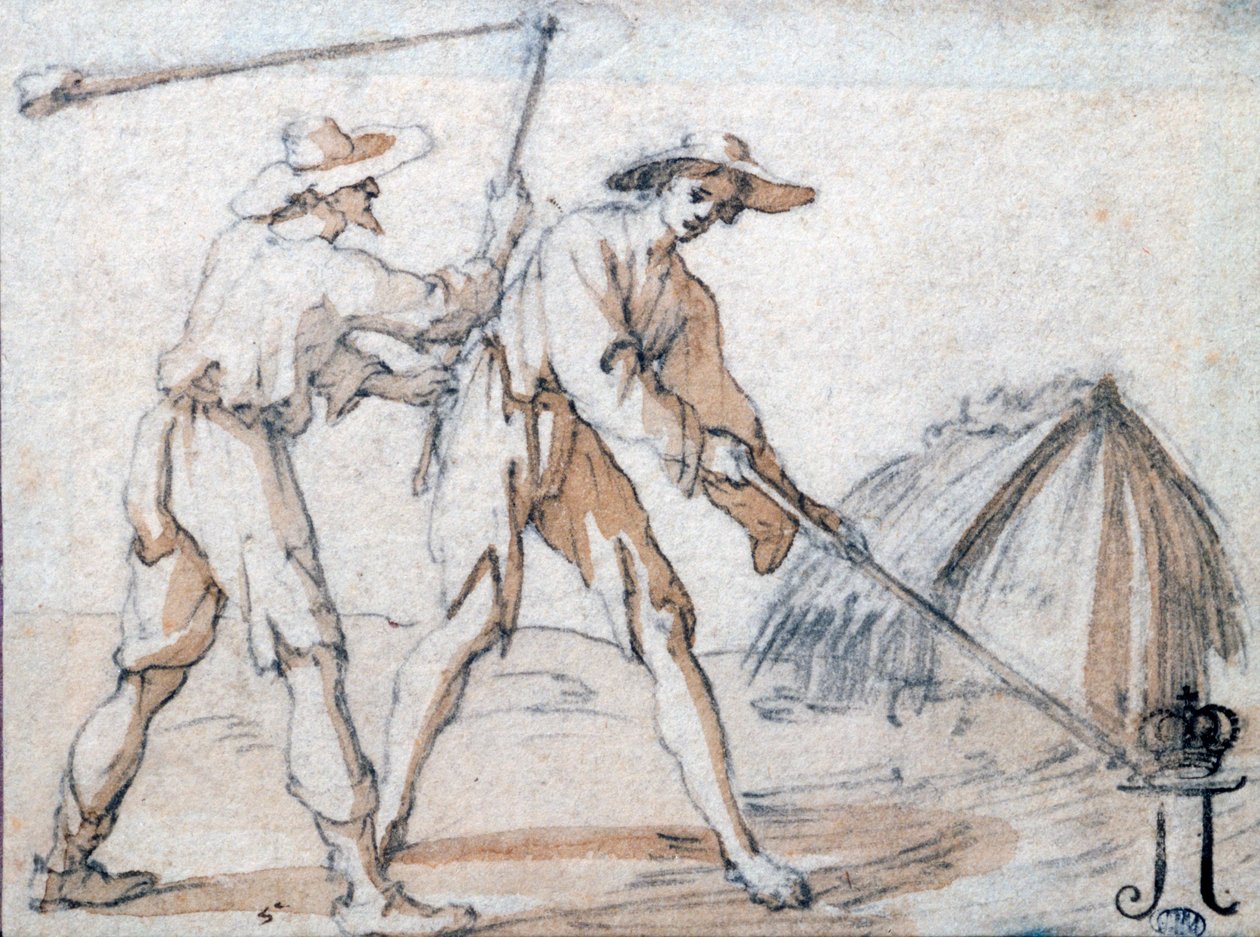 De Arbeid van de Mond, ca. 1592-1635 door Jacques Callot