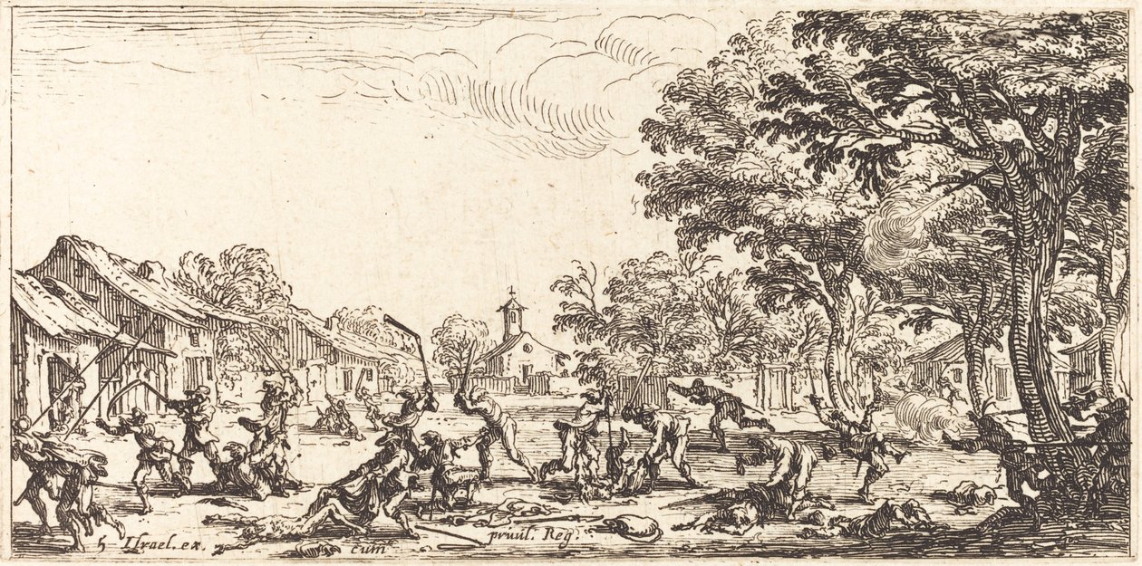 De Wraak van de Boeren door Jacques Callot