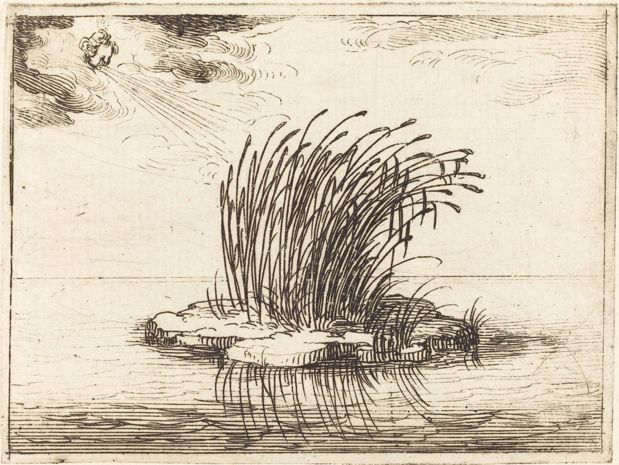 De Rietstengels en de Wind door Jacques Callot